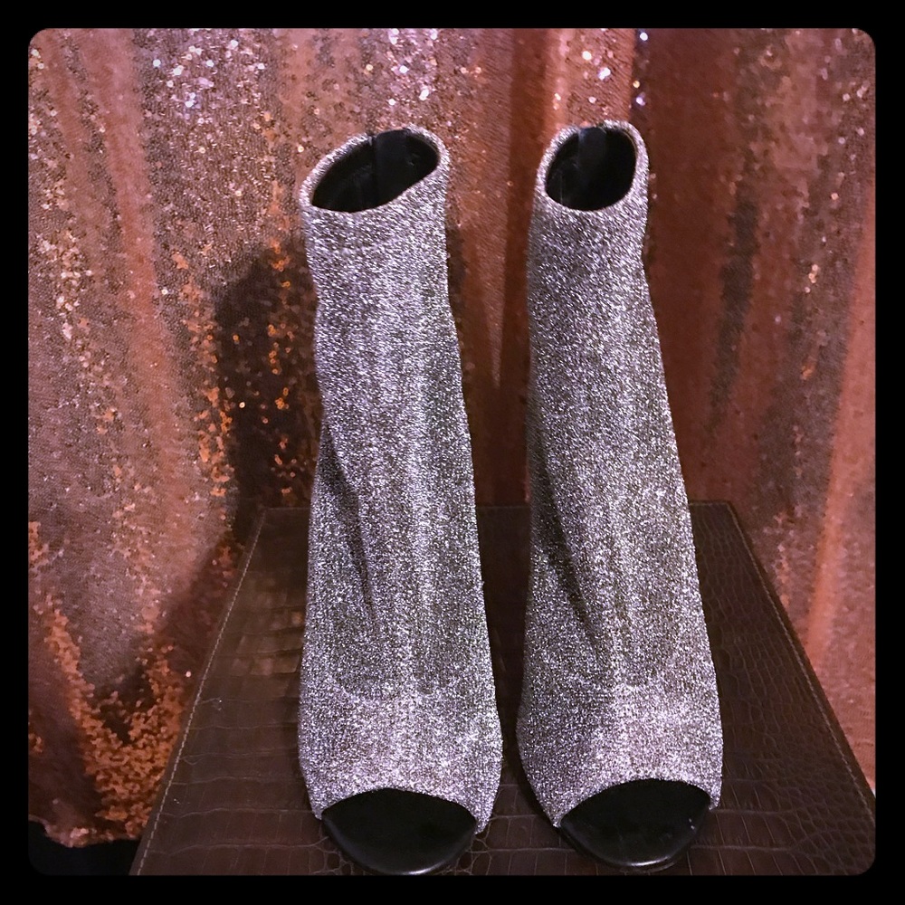 Aldo boots silver